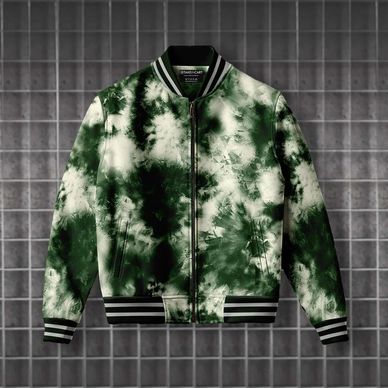 GLASS ABSTRACT - BOMBER JACKET