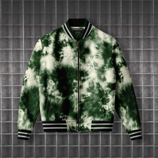 GLASS ABSTRACT - BOMBER JACKET
