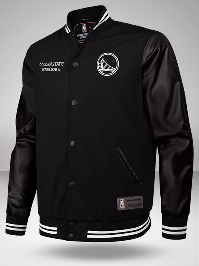 Golden State Warriors: Printed Varsity Jacket