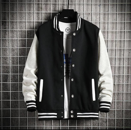 BLACK VARSITY JACKET
