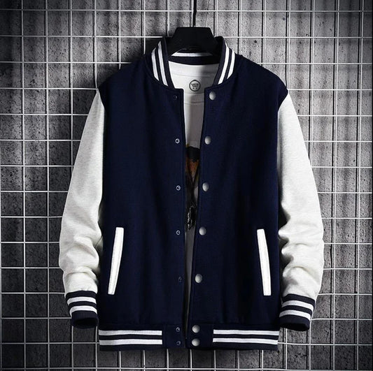 BLUE VARSITY JACKET